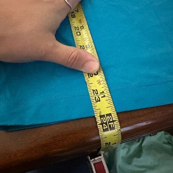 Talbots Lace Dark Aqua Blue Sleeveless Tank Top Size L NWT - Picture 4 of 4